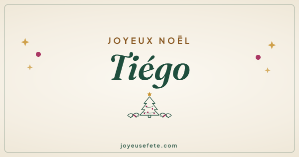 Image « Joyeux Noël Tiégo » au format large