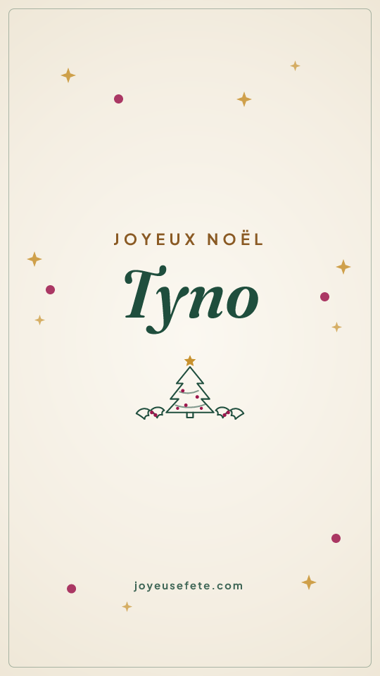 Image « Joyeux Noël Tyno » au format story