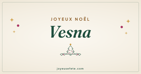 Image « Joyeux Noël Vesna » au format large