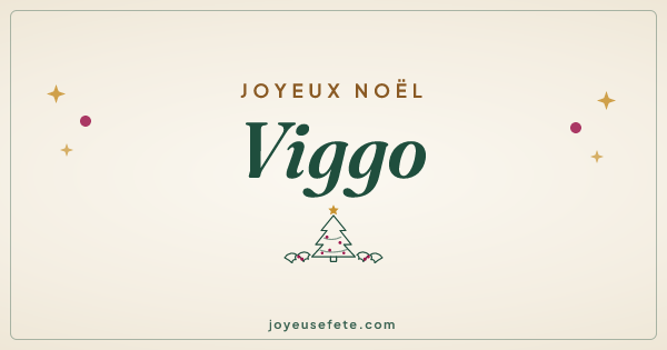 Image « Joyeux Noël Viggo » au format large