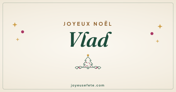 Image « Joyeux Noël Vlad » au format large