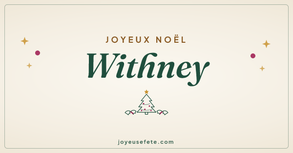Image « Joyeux Noël Withney » au format large