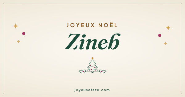 Image « Joyeux Noël Zineb » au format large