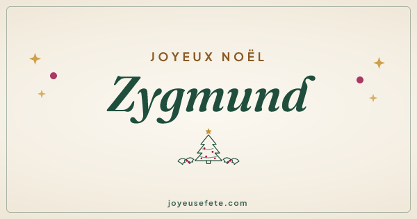 Image « Joyeux Noël Zygmund » au format large