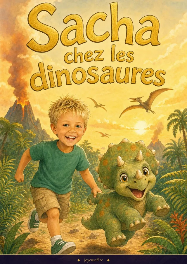 Sacha chez les dinosaures